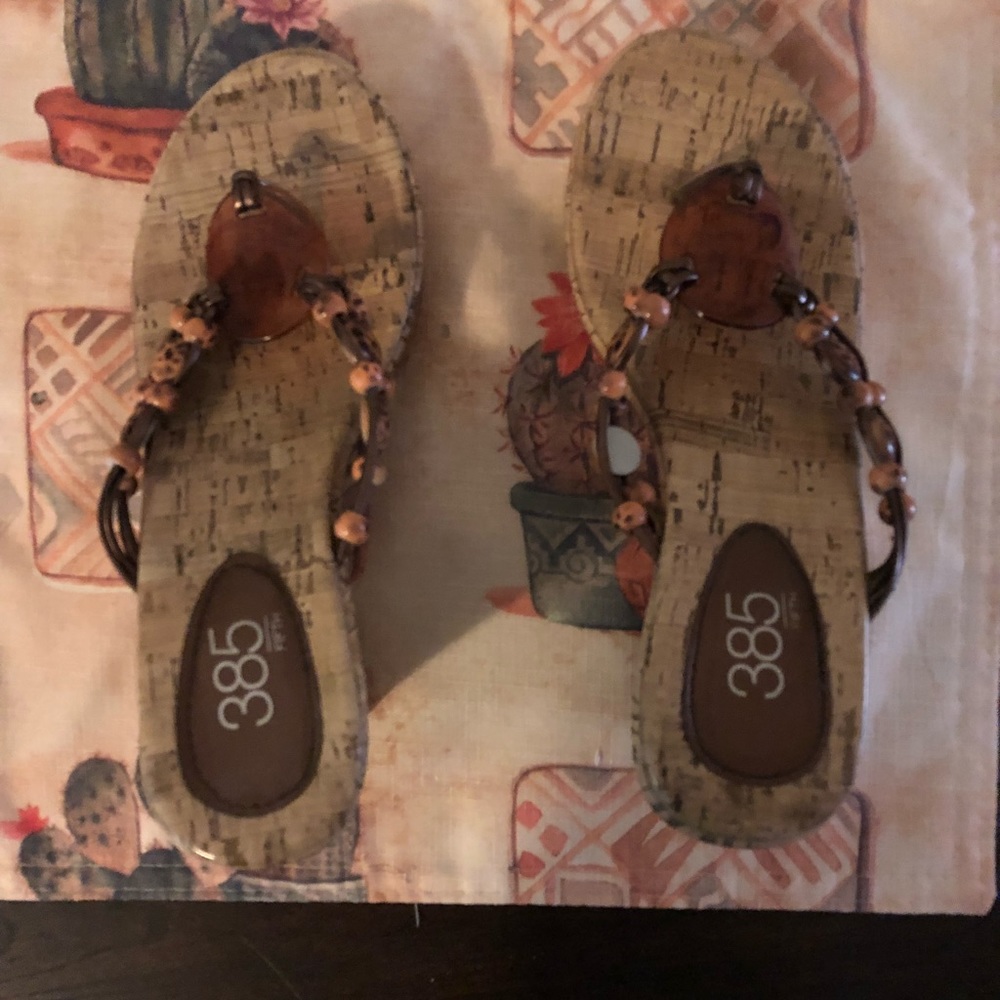 Wedge sandals